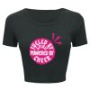 Ladies' Poly-Cotton Crop T-Shirt Thumbnail