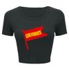 Ladies' Poly-Cotton Crop T-Shirt Thumbnail