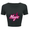 Ladies' Poly-Cotton Crop T-Shirt Thumbnail