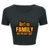 Ladies' Poly-Cotton Crop T-Shirt Thumbnail