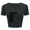 Ladies' Poly-Cotton Crop T-Shirt Thumbnail
