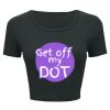 Ladies' Poly-Cotton Crop T-Shirt Thumbnail