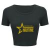 Ladies' Poly-Cotton Crop T-Shirt Thumbnail