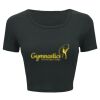 Ladies' Poly-Cotton Crop T-Shirt Thumbnail