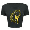 Ladies' Poly-Cotton Crop T-Shirt Thumbnail