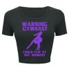 Ladies' Poly-Cotton Crop T-Shirt Thumbnail