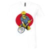 Unisex Jersey Short-Sleeve V-Neck T-Shirt Thumbnail