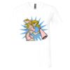 Unisex Jersey Short-Sleeve V-Neck T-Shirt Thumbnail