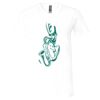 Unisex Jersey Short-Sleeve V-Neck T-Shirt Thumbnail