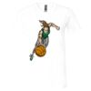 Unisex Jersey Short-Sleeve V-Neck T-Shirt Thumbnail