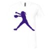 Unisex Jersey Short-Sleeve V-Neck T-Shirt Thumbnail