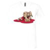 Unisex Jersey Short-Sleeve V-Neck T-Shirt Thumbnail