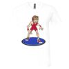 Unisex Jersey Short-Sleeve V-Neck T-Shirt Thumbnail