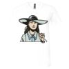 Unisex Jersey Short-Sleeve V-Neck T-Shirt Thumbnail