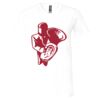 Unisex Jersey Short-Sleeve V-Neck T-Shirt Thumbnail