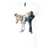 Unisex Jersey Short-Sleeve V-Neck T-Shirt Thumbnail