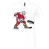 Unisex Jersey Short-Sleeve V-Neck T-Shirt Thumbnail