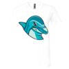 Unisex Jersey Short-Sleeve V-Neck T-Shirt Thumbnail