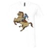 Unisex Jersey Short-Sleeve V-Neck T-Shirt Thumbnail
