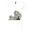 Unisex Jersey Short-Sleeve V-Neck T-Shirt Thumbnail