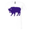 Unisex Jersey Short-Sleeve V-Neck T-Shirt Thumbnail