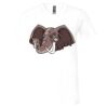 Unisex Jersey Short-Sleeve V-Neck T-Shirt Thumbnail