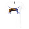 Unisex Jersey Short-Sleeve V-Neck T-Shirt Thumbnail