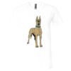 Unisex Jersey Short-Sleeve V-Neck T-Shirt Thumbnail