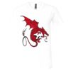 Unisex Jersey Short-Sleeve V-Neck T-Shirt Thumbnail