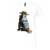 Unisex Jersey Short-Sleeve V-Neck T-Shirt Thumbnail