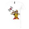 Unisex Jersey Short-Sleeve V-Neck T-Shirt Thumbnail