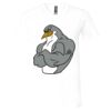 Unisex Jersey Short-Sleeve V-Neck T-Shirt Thumbnail