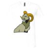 Unisex Jersey Short-Sleeve V-Neck T-Shirt Thumbnail