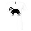 Unisex Jersey Short-Sleeve V-Neck T-Shirt Thumbnail