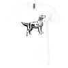 Unisex Jersey Short-Sleeve V-Neck T-Shirt Thumbnail