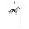 Unisex Jersey Short-Sleeve V-Neck T-Shirt Thumbnail