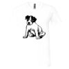 Unisex Jersey Short-Sleeve V-Neck T-Shirt Thumbnail