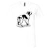 Unisex Jersey Short-Sleeve V-Neck T-Shirt Thumbnail