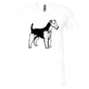 Unisex Jersey Short-Sleeve V-Neck T-Shirt Thumbnail