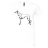 Unisex Jersey Short-Sleeve V-Neck T-Shirt Thumbnail