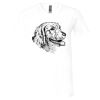 Unisex Jersey Short-Sleeve V-Neck T-Shirt Thumbnail