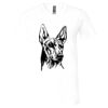 Unisex Jersey Short-Sleeve V-Neck T-Shirt Thumbnail