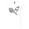 Unisex Jersey Short-Sleeve V-Neck T-Shirt Thumbnail