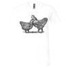 Unisex Jersey Short-Sleeve V-Neck T-Shirt Thumbnail