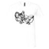 Unisex Jersey Short-Sleeve V-Neck T-Shirt Thumbnail