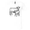 Unisex Jersey Short-Sleeve V-Neck T-Shirt Thumbnail