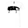 Unisex Jersey Short-Sleeve V-Neck T-Shirt Thumbnail