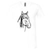 Unisex Jersey Short-Sleeve V-Neck T-Shirt Thumbnail