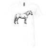 Unisex Jersey Short-Sleeve V-Neck T-Shirt Thumbnail