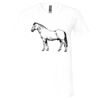 Unisex Jersey Short-Sleeve V-Neck T-Shirt Thumbnail
